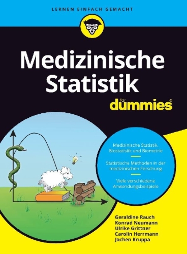 Buchcover und Innenansicht für das Buch: Medizinische Statistik für Dummies