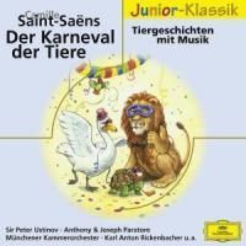Buchcover und Innenansicht für das Buch: Der Karneval der Tiere