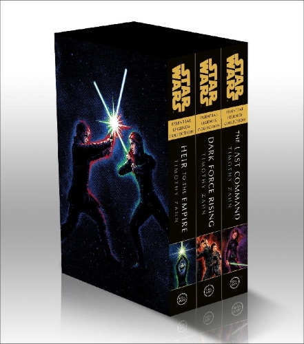 Buchcover und Innenansicht für das Buch: The Thrawn Trilogy Boxed Set: Star Wars Legends