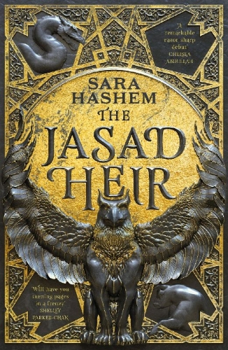 Buchcover und Innenansicht für das Buch: The Jasad Heir