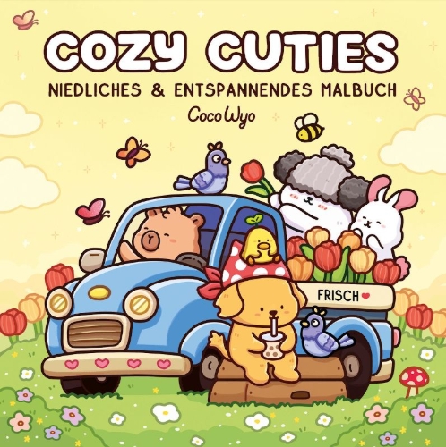 Buchcover und Innenansicht für das Buch: Cozy Cuties