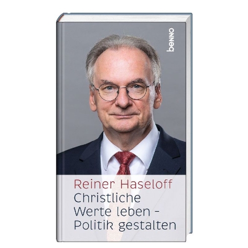 Buchcover und Innenansicht für das Buch: Christliche Werte leben - Politik gestalten