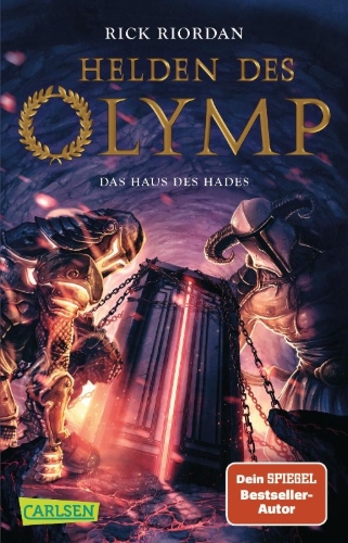 Buchcover und Innenansicht für das Buch: The Heroes of Olympus - The House of Hades