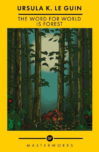 Buchcover und Innenansicht für das Buch: The Word for World is Forest