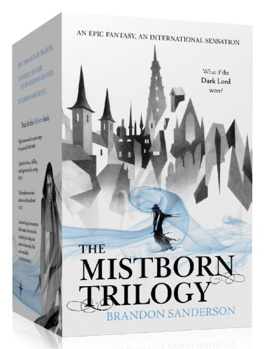 Buchcover und Innenansicht für das Buch: Mistborn Trilogy Boxed Set