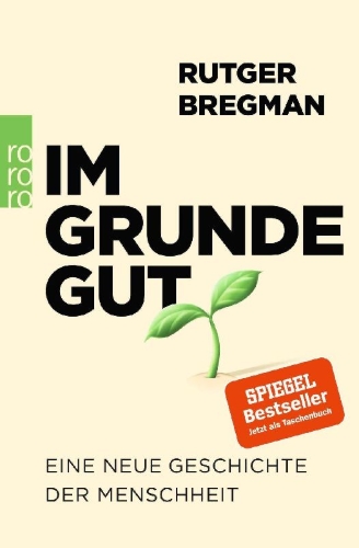 Buchcover und Innenansicht für das Buch: De Meeste Mensen Deugen/Humankind