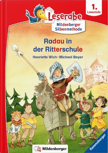 Buchcover und Innenansicht für das Buch: Leserabe - Radau in der Ritterschule