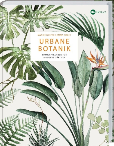Buchcover und Innenansicht für das Buch: Urbane Botanik