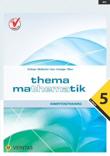 Buchcover und Innenansicht für das Buch: Thema Mathematik - Kompetenztraining - 5. Klasse