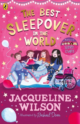 Buchcover und Innenansicht für das Buch: The Best Sleepover in the World