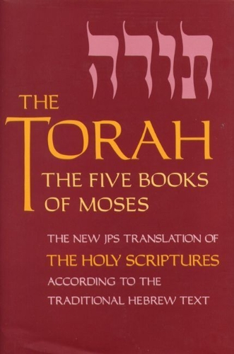 Buchcover und Innenansicht für das Buch: The Torah. Pocket Edition
