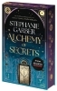 Buchcover und Innenansicht für das Buch: Alchemy of Secrets