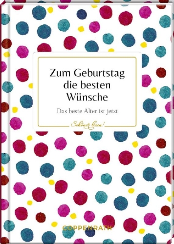 Buchcover und Innenansicht für das Buch: Zum Geburtstag die besten Wünsche