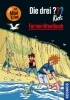 Buchcover und Innenansicht für das Buch: Die drei ??? Kids Ferienrätselbuch