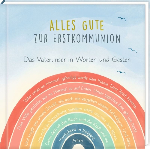 Buchcover und Innenansicht für das Buch: Geldkuvert-Geschenkbuch - Alles Gute zur Erstkommunion
