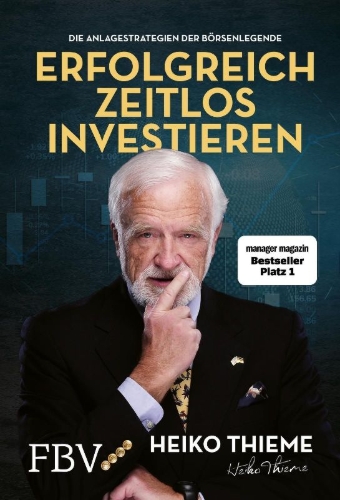 Buchcover und Innenansicht für das Buch: Erfolgreich zeitlos investieren