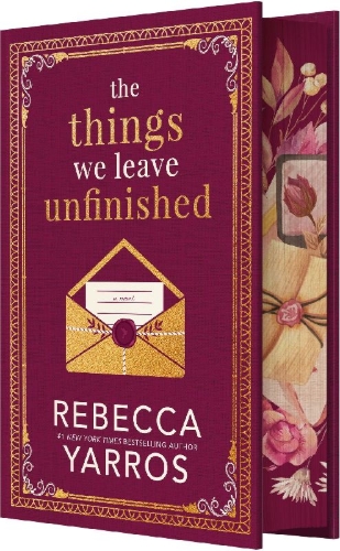 Buchcover und Innenansicht für das Buch: The Things We Leave Unfinished