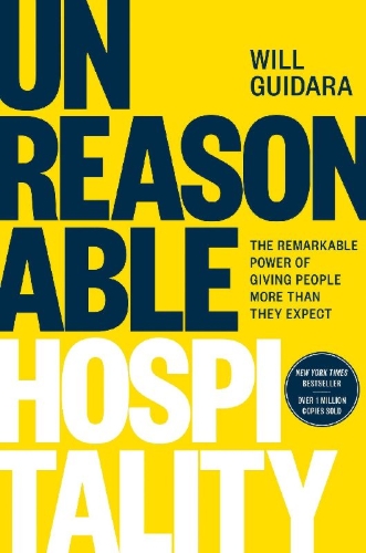 Buchcover und Innenansicht für das Buch: Unreasonable Hospitality