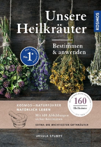 Buchcover und Innenansicht für das Buch: Unsere Heilkräuter