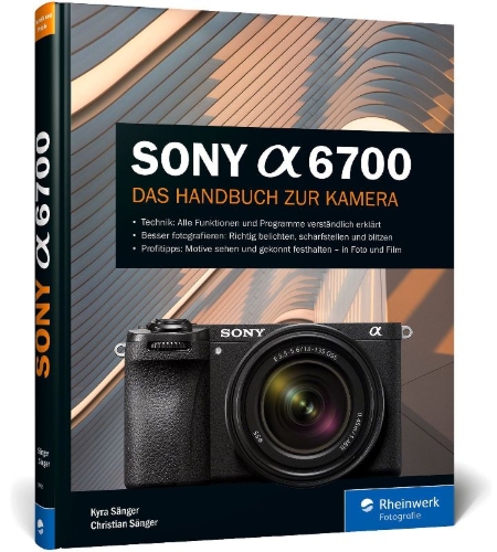 Buchcover und Innenansicht für das Buch: Sony Alpha 6700
