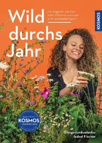 Buchcover und Innenansicht für das Buch: Wild durchs Jahr