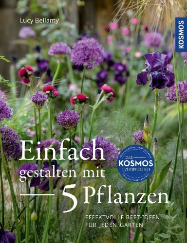 Buchcover und Innenansicht für das Buch: Einfach gestalten mit 5 Pflanzen