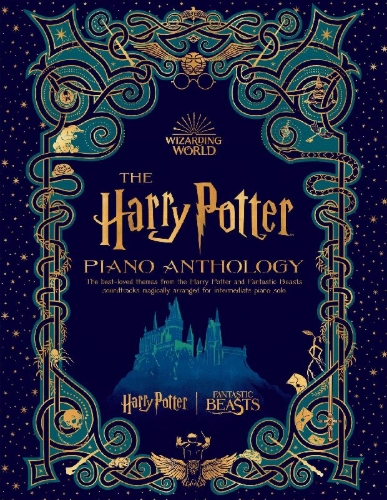 Buchcover und Innenansicht für das Buch: The Harry Potter Piano Anthology