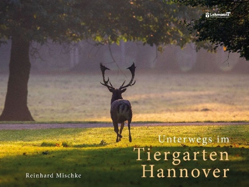 Buchcover und Innenansicht für das Buch: Unterwegs im Tiergarten Hannover
