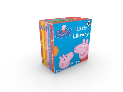 Buchcover und Innenansicht für das Buch: Peppa Pig: Little Library