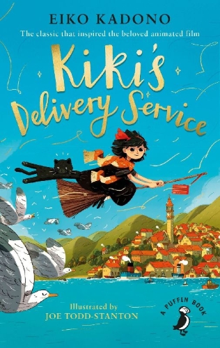 Buchcover und Innenansicht für das Buch: Kiki's Delivery Service