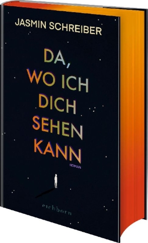 Buchcover und Innenansicht für das Buch: Da, wo ich dich sehen kann