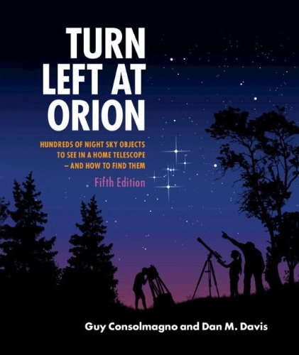 Buchcover und Innenansicht für das Buch: Turn Left at Orion