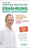Buchcover und Innenansicht für das Buch: Ernährung. Meine Quintessenz