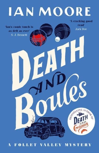Buchcover und Innenansicht für das Buch: Death and Boules