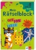 Buchcover und Innenansicht für das Buch: Klett mein Rätselblock ab 8 Jahren Band 1