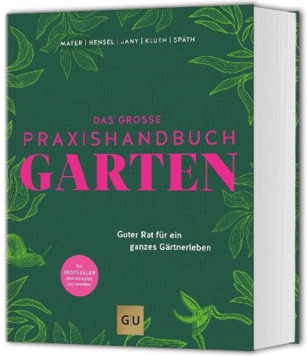 Buchcover und Innenansicht für das Buch: Das große Praxishandbuch Garten