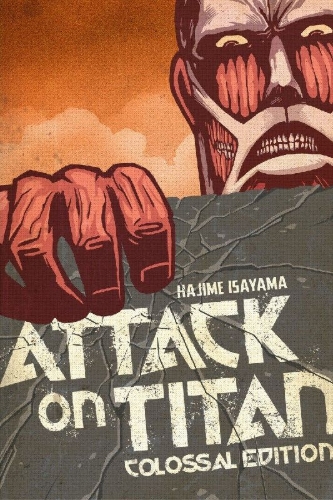 Buchcover und Innenansicht für das Buch: Attack on Titan: Colossal Edition 1