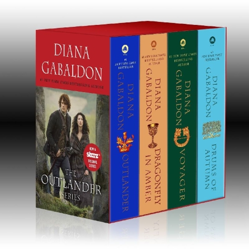 Buchcover und Innenansicht für das Buch: Outlander 4-Copy Boxed Set
