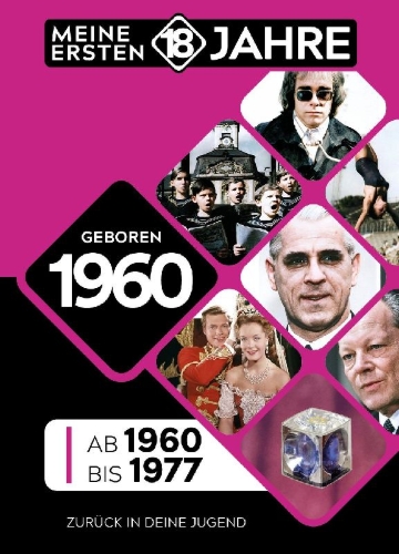 Buchcover und Innenansicht für das Buch: Geboren 1960