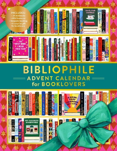 Buchcover und Innenansicht für das Buch: Bibliophile Advent Calendar for Booklovers