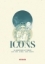Buchcover und Innenansicht für das Buch: ICONS Glaubensheld*innen aus der Bibel und heute