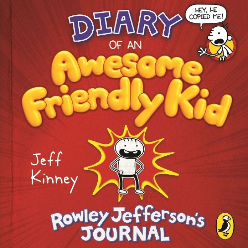 Buchcover und Innenansicht für das Buch: Diary of an Awesome Friendly Kid