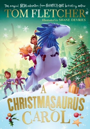 Buchcover und Innenansicht für das Buch: A Christmasaurus Carol