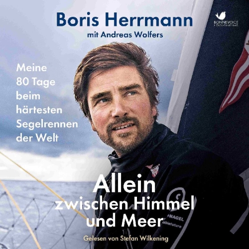 Buchcover und Innenansicht für das Buch: Allein zwischen Himmel und Meer