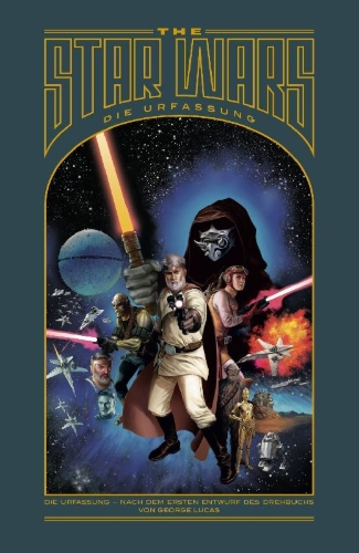 Buchcover und Innenansicht für das Buch: The Star Wars (2014)