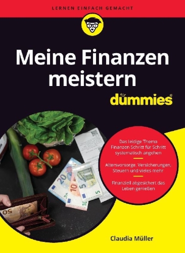 Buchcover und Innenansicht für das Buch: Meine Finanzen meistern für Dummies