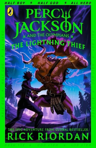 Buchcover und Innenansicht für das Buch: Percy Jackson and the Lightning Thief