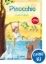 Buchcover und Innenansicht für das Buch: Pinocchio