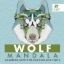 Buchcover und Innenansicht für das Buch: Wolf Mandala Coloring Activities for Kids and Teens