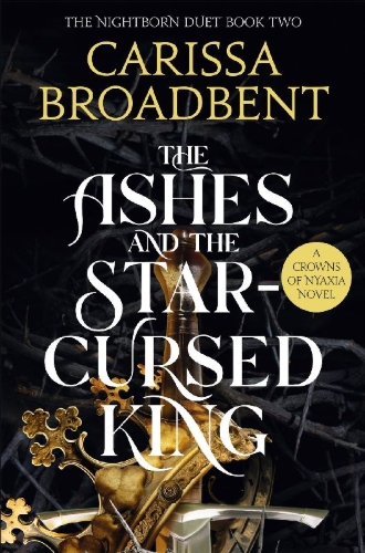 Buchcover und Innenansicht für das Buch: The Ashes and the Star-Cursed King